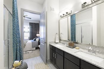 Baths with double vanities*